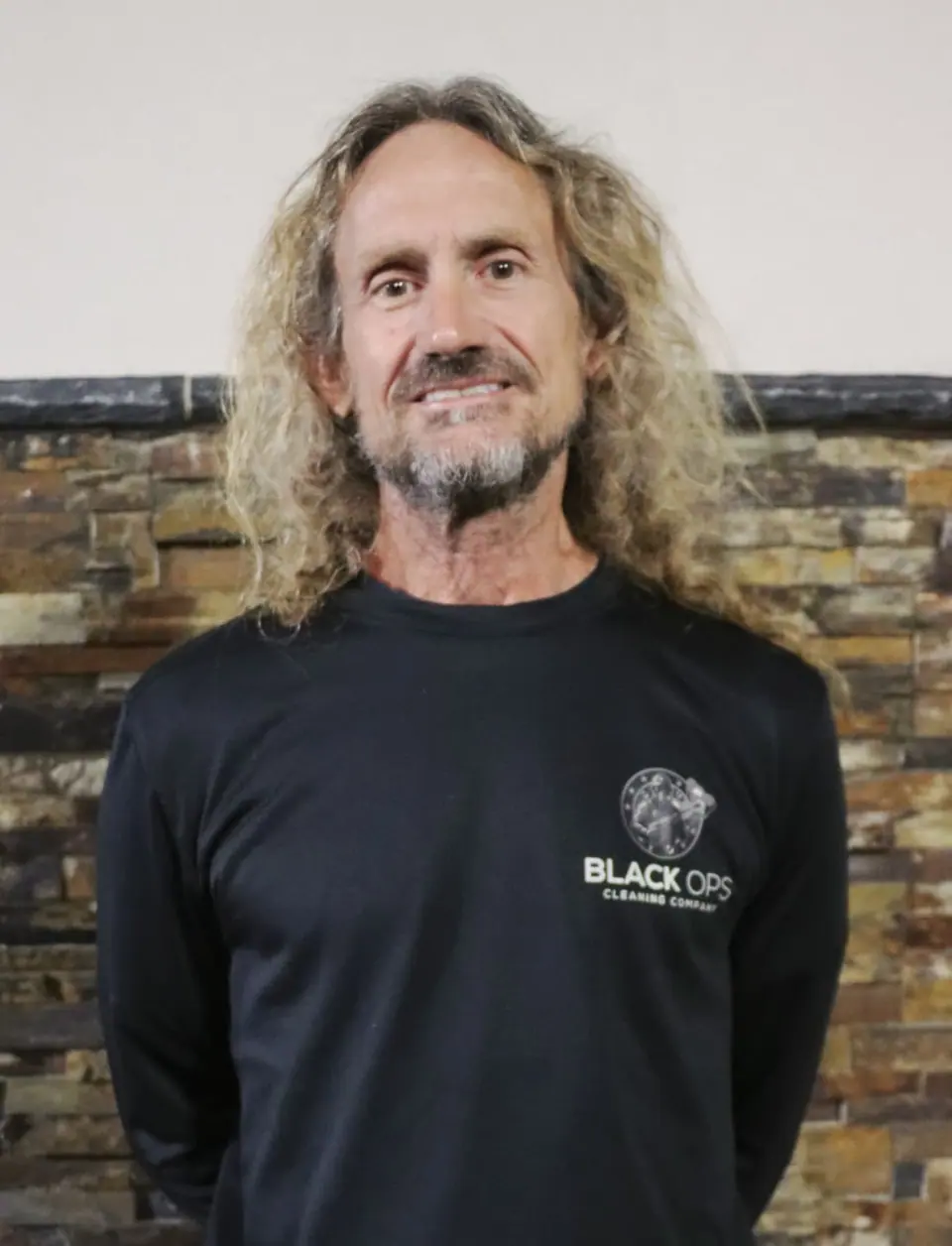 Alan Taylor, Lead Commercial Cleaning Technician at Black Ops Cleaning Company.