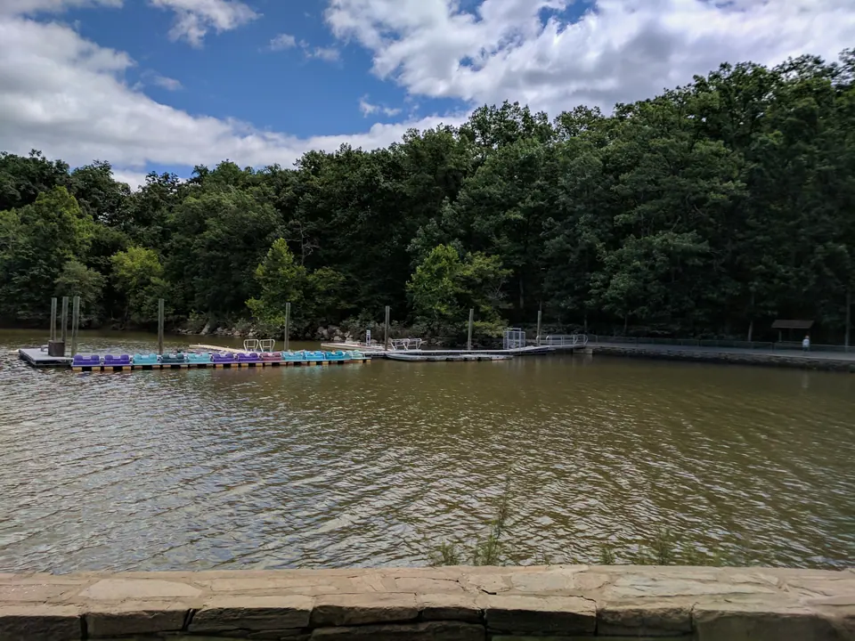 Lake Needwood in Rock Creek Regional Park, in the Derwood and Redland area of Maryland.