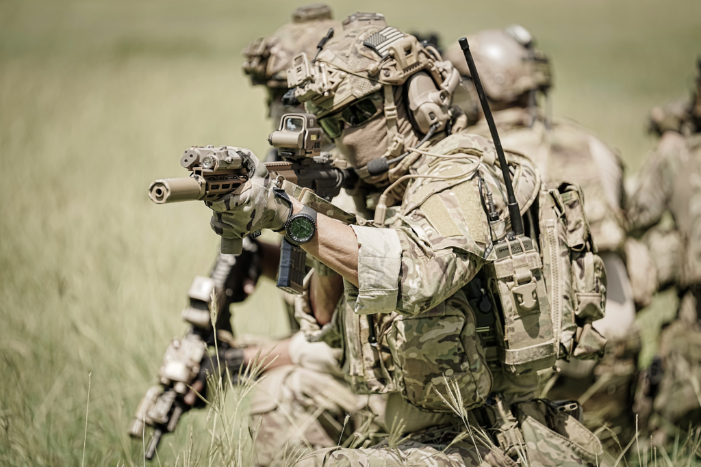 Tactical US Army Soldier Ranger